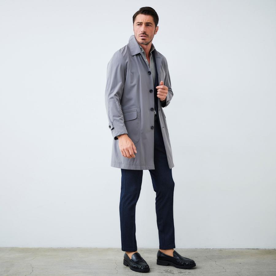 g-stage（ジーステージ） コート メンズ ステンカラーコート 撥水