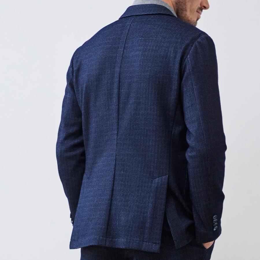 P+5% 1/31迄] ジャケット メンズ 秋冬 テーラード ストレッチ ウール混