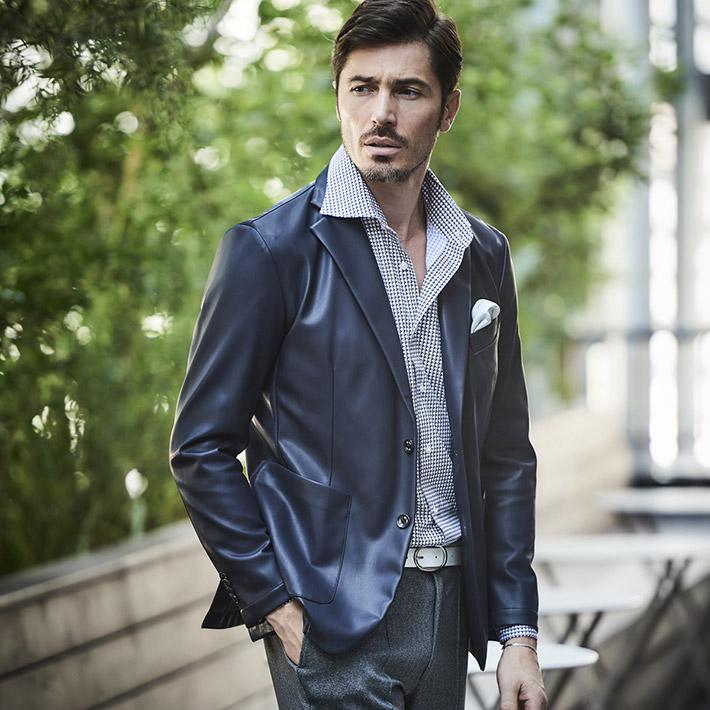 ジーステージ G-STAGE メンズ SALE レザージャケット フェイクレザー