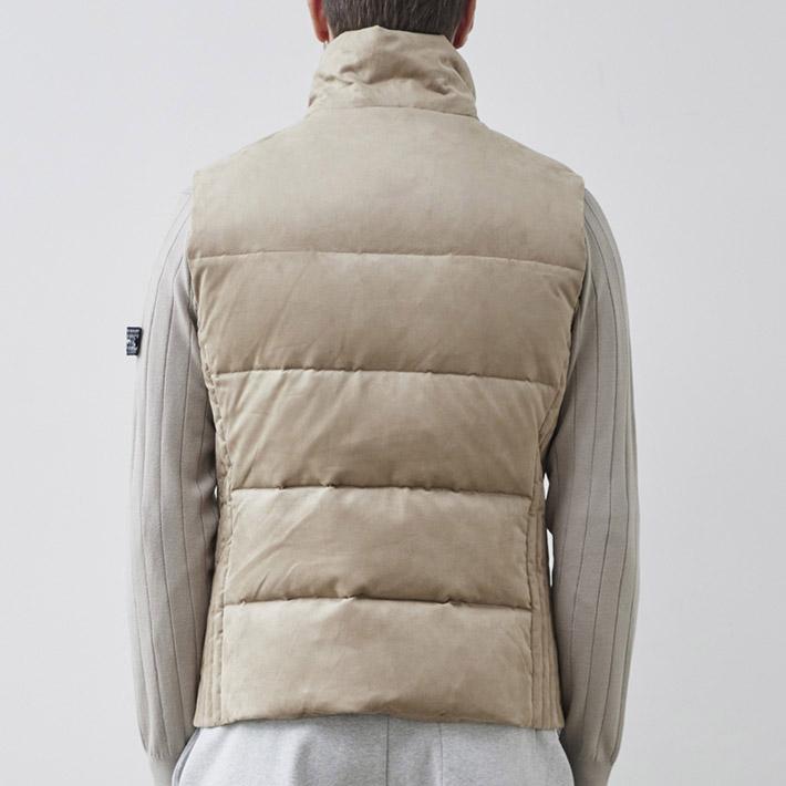 g-stage（ジーステージ） [P+5% 1/31迄] ダウンベスト メンズ スエード