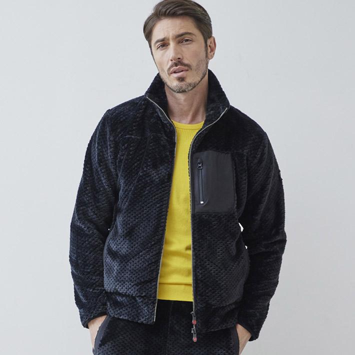 g-stage（ジーステージ） ブルゾン メンズ ムートン調 アウター