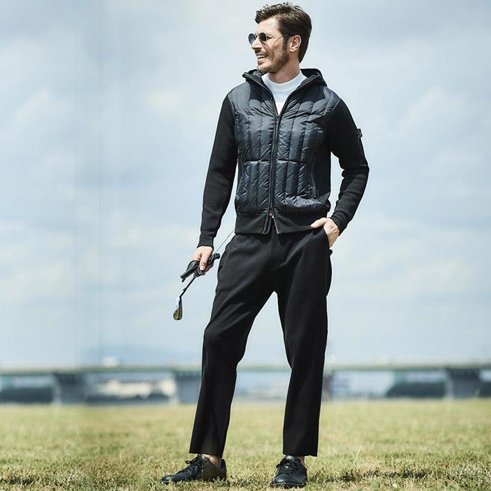 g-stage（ジーステージ） リラックスパンツ ニット ストレッチ