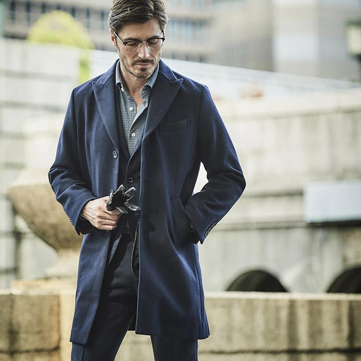 Safari掲載ブランド! ジーステージ G-stage コート ★チェスター g-stage（ジーステージ） チェスターコート メンズ メルトンコート