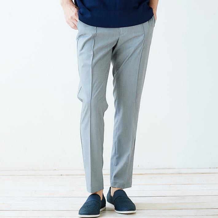ー品販売 パンツ メンズ イージーパンツ ドレスパンツ 3シーズン ストレッチ スラックス ライトブルー ドレパン G Stage ジーステージ ゴルフ Whitesforracialequity Org