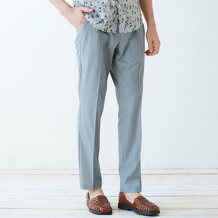 ー品販売 パンツ メンズ イージーパンツ ドレスパンツ 3シーズン ストレッチ スラックス ライトブルー ドレパン G Stage ジーステージ ゴルフ Whitesforracialequity Org
