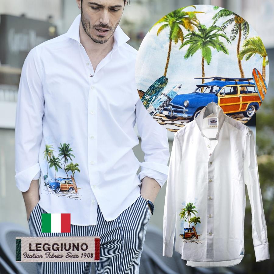 Sale 日本製 シャツ 長袖 メンズ 白シャツ Leggiuno イタリア生地 Gallipoli Camiceria ガリポリカミチェリア メンズウエアg Stage Yahoo 店 通販 Yahoo ショッピング