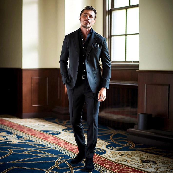 g-stage（ジーステージ） ジャケット メンズ テーラード 吸湿発熱素材