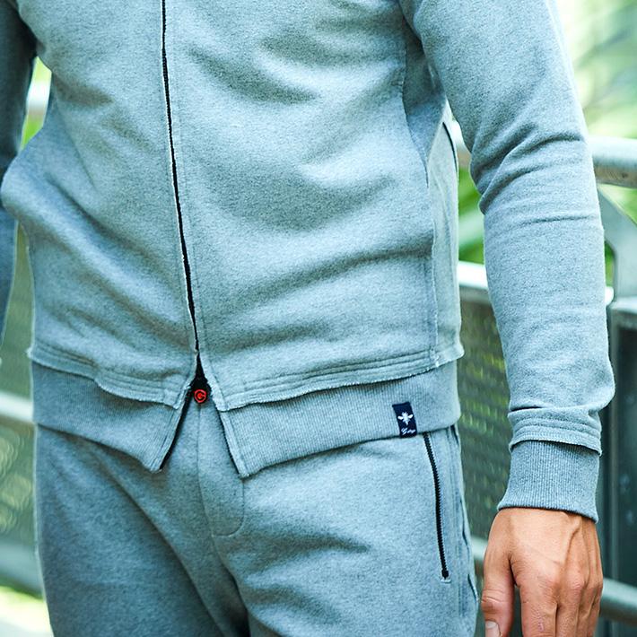 g-stage（ジーステージ） パーカー メンズ スウェット ストレッチ