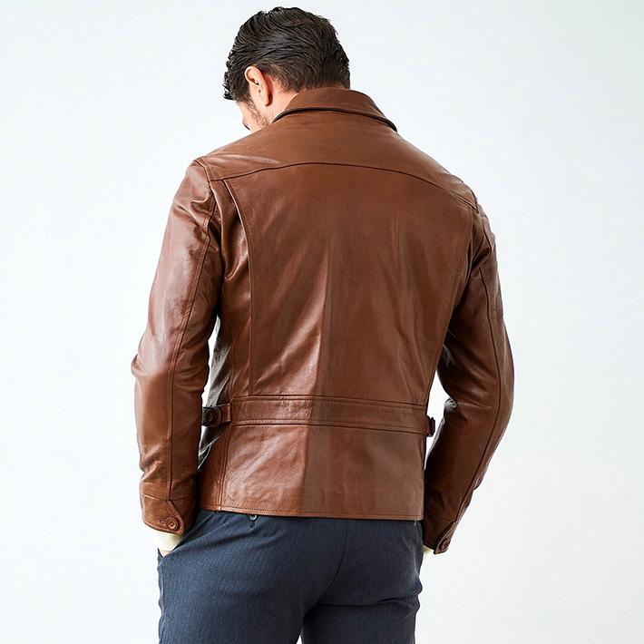 g-stage（ジーステージ） レザージャケット メンズ ライダース シープ