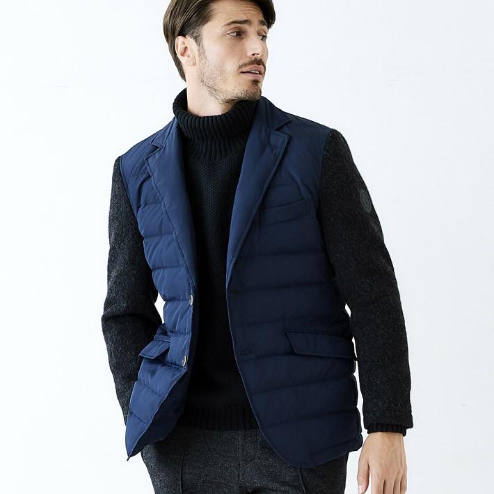 ダウンジャケット メンズ ダウン 3way ダウンコンビ テーラードジャケット ネイビー ブラック 4903 G Stage ジーステージ 4903 メンズウエアg Stage Yahoo 店 通販 Yahoo ショッピング