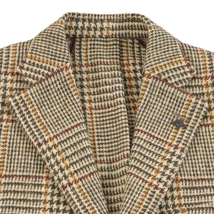 高品質，豊富な】 ジャケット メンズ ハリスツイード テーラード