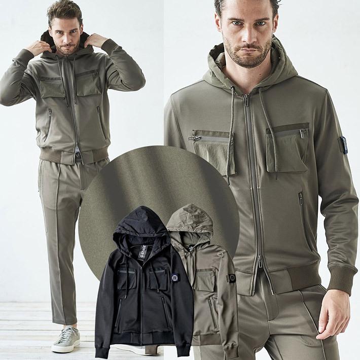 Sale ゴルフ メンズ パーカー ブルゾン アウター ジャージ ストレッチ ゴルフウェア G Stage ジーステージ メンズウエアg Stage Yahoo 店 通販 Yahoo ショッピング