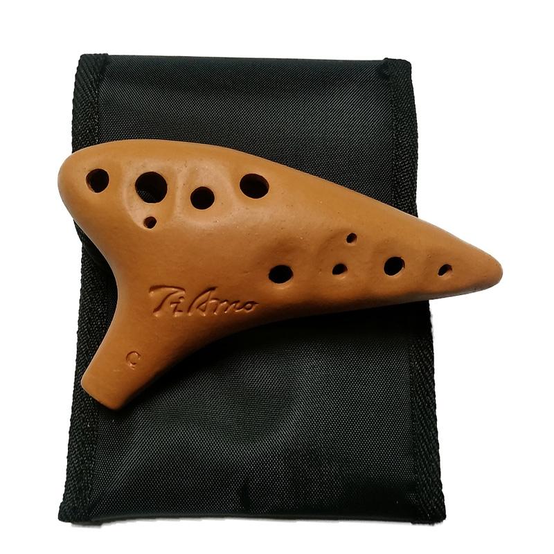 ティアーモ オカリナ アルトF調 素焼き ナチュラル NT T-AF TiAmo