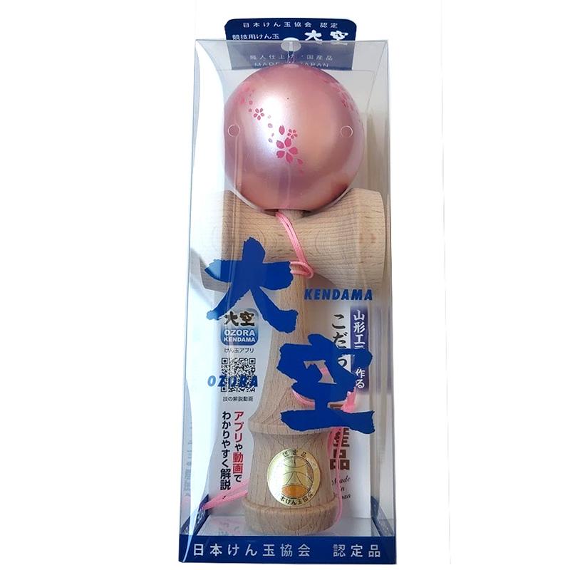 山形工房 日本製 競技用けん玉 大空 さくらけん玉 （ピンク） 予備糸付き｜g-store1｜03