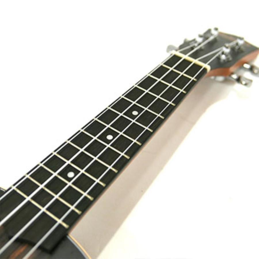 【６日までポイントUP】チューナー付 MaAmAa ソプラノウクレレ Black Ebony MU-VWB1 + GT-200D_5
