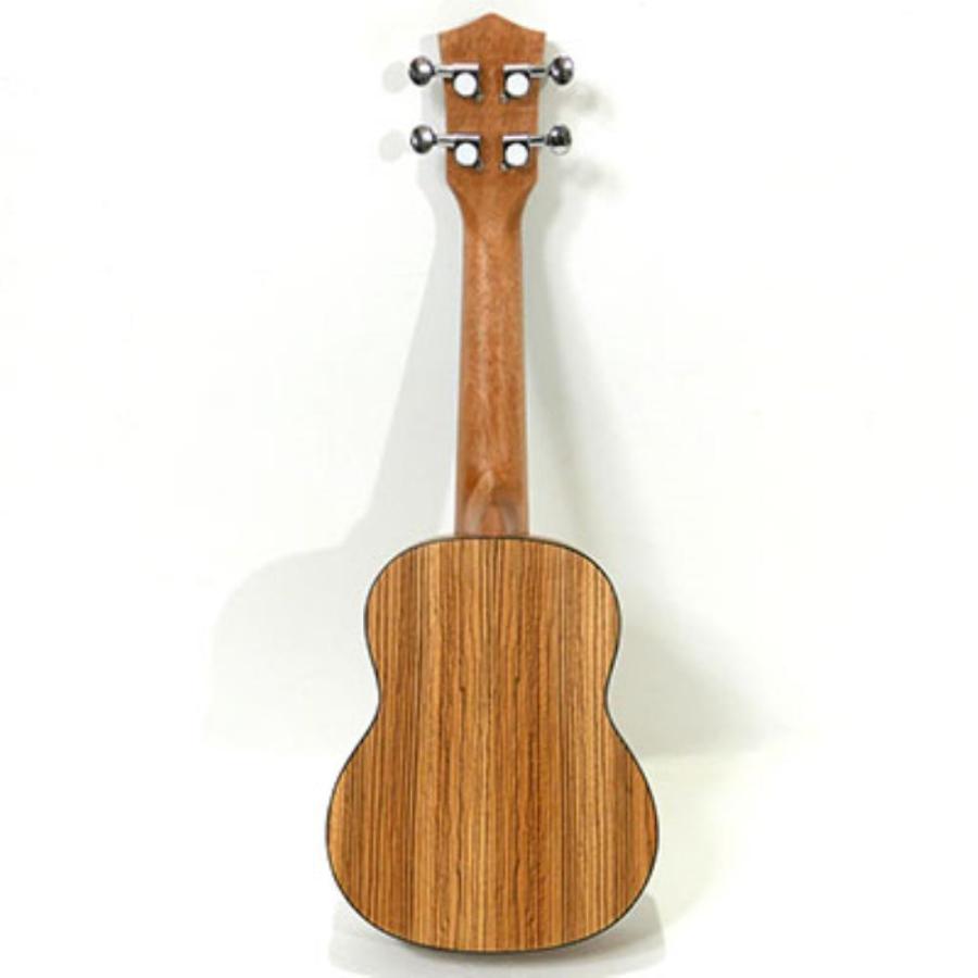 【６日までポイントUP】チューナー付 MaAmAa ソプラノウクレレ Zebra Wood MU-VWZ1 + GT-200D_3