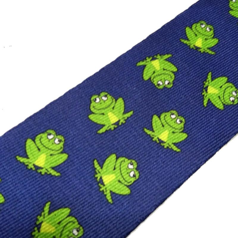 Perri's ギターストラップ LPCP-7207 カエル柄 2inch FROGS POLYSTER