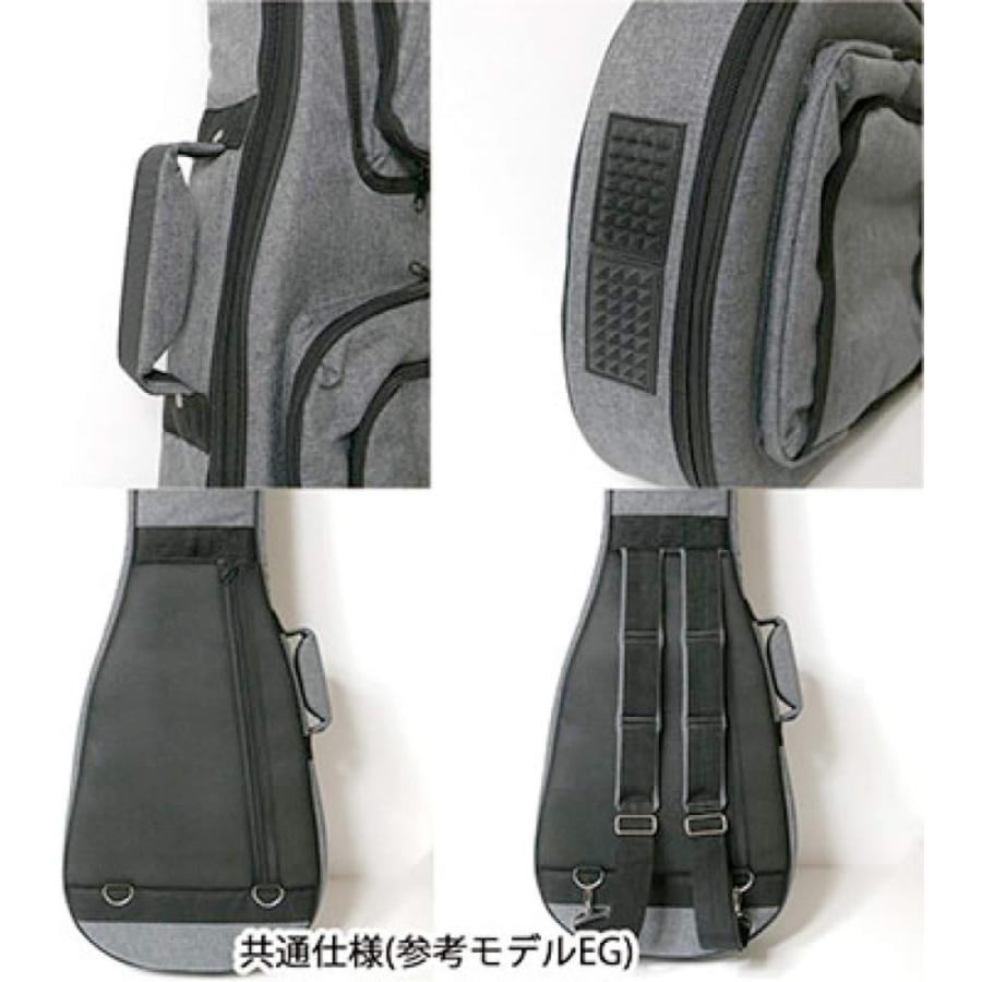 【防錆効果も！湿度調整剤付】GID エレキベース用ケース チャコールグレー GPO-EB CGY＋ドライコンディションチャージ_4