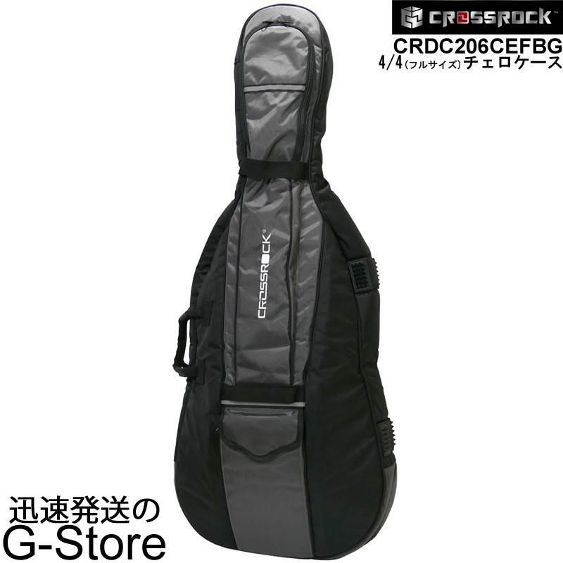 バッグ ケース CROSSROCK クロスロック CRDC206CEFBG 4/4サイズ Cello Bag 【弓】