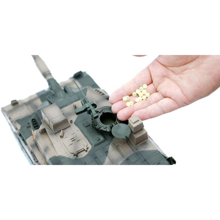 ラジコン BB弾バトルタンク ウェザリング仕様 陸上自衛隊10式戦車