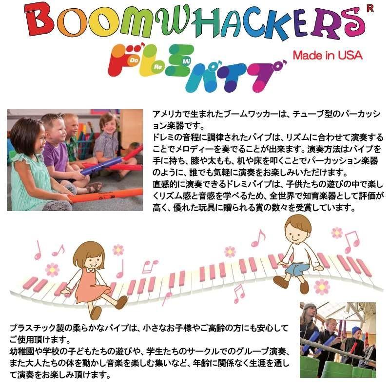 ドレミパイプ 音楽　リトミック　ブームワッカー　アメリカ　知育　デイサービス Amazon | ドレミパイプ ブームワッカー 20音セット ダイア