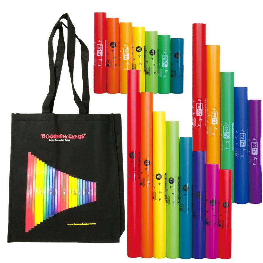 ドレミパイプ ブームワッカー 20音セット + 専用キャリングバック BWDW BWCW BWEW セット + BOOMWHACKERS CARRYING BAG BWMP-BAG｜g-store1｜07