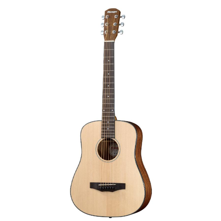 Morris ミニアコースティックギター LA-011 NAT ナチュラル 専用ケース 