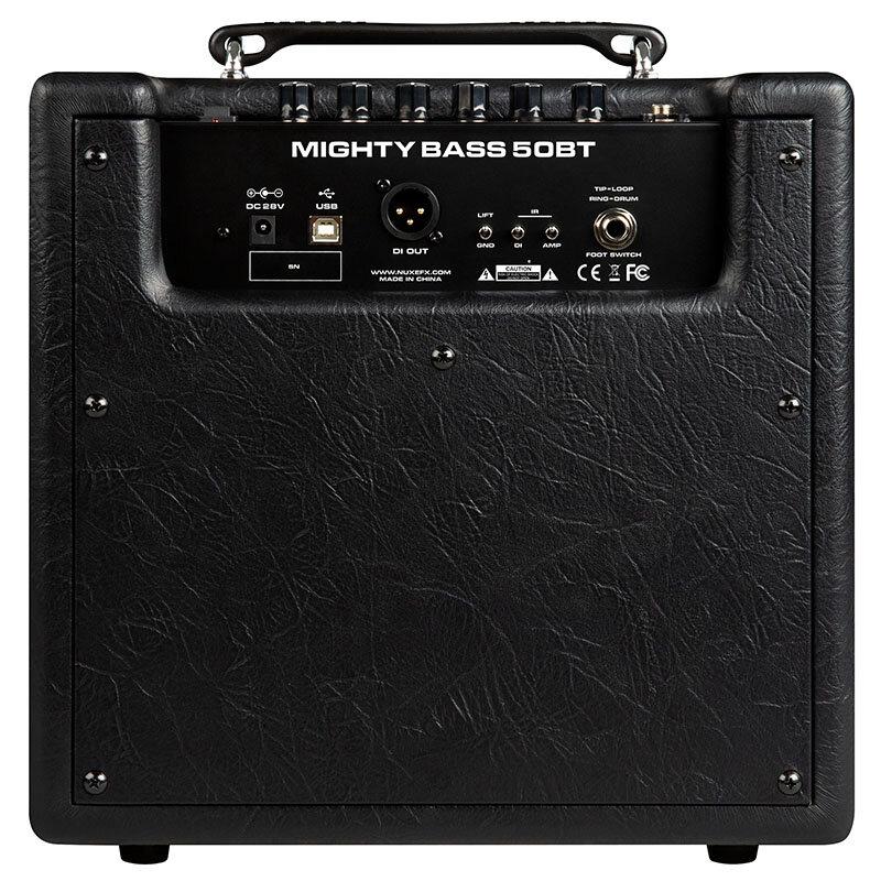NUX 小型ベースアンプ Mighty Bass 50BT 多彩な機能を内蔵