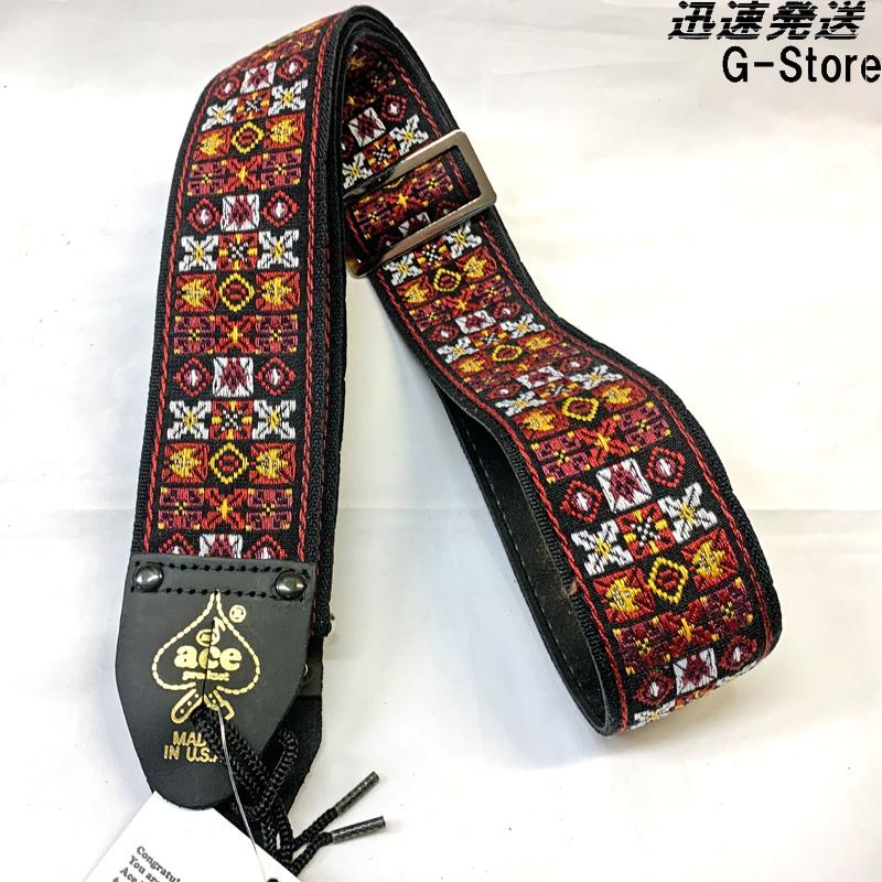 D'Andrea ギターストラップ ACE-1 -X's  O's- Ace Guitar Straps :ags-ace1:G-Store  Yahoo!ショッピング店 - 通販 - Yahoo!ショッピング