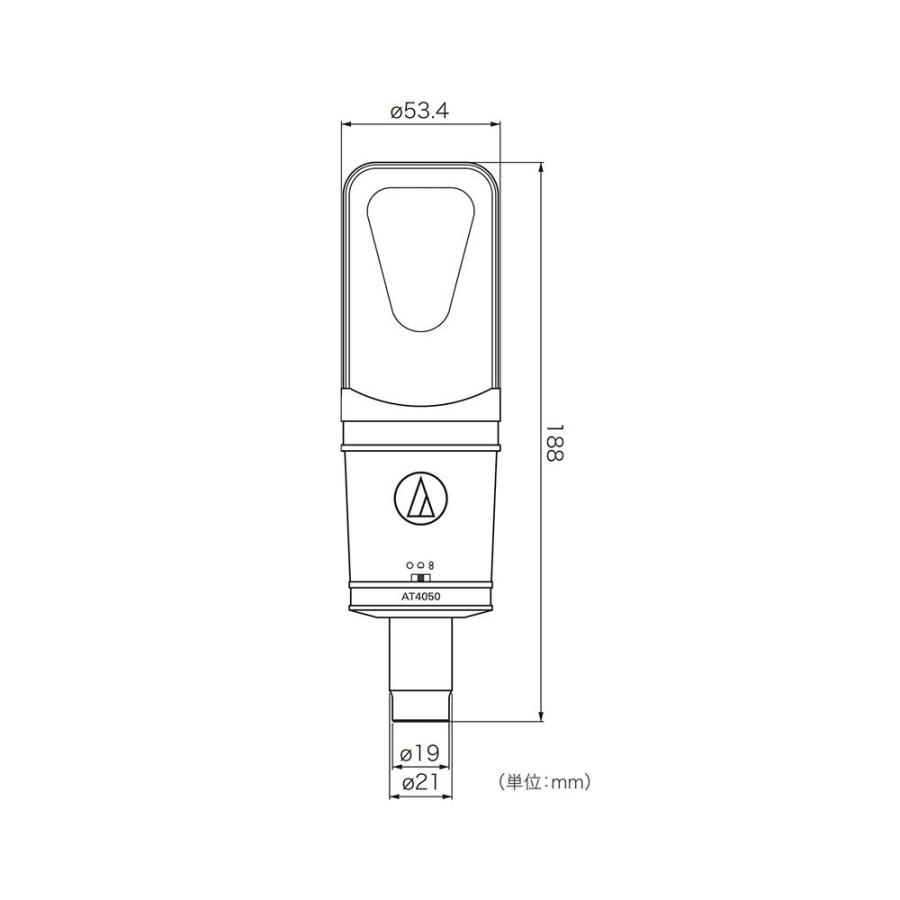 Audio Techica コンデンサーマイクロホン AT4050_6