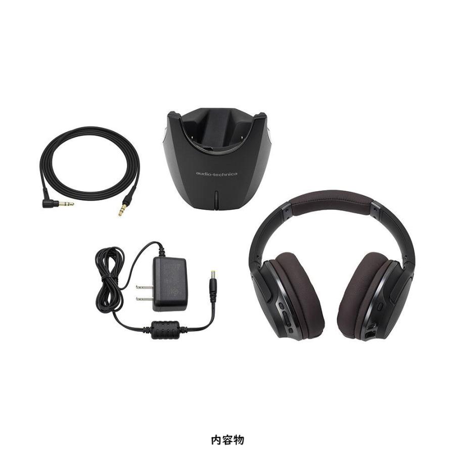 Audio Techica デジタルワイヤレスヘッドホンシステム ATH-DWL770 : G