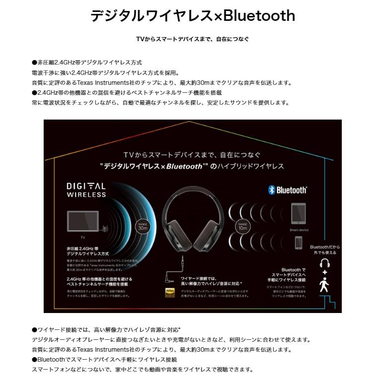 Audio Techica デジタルワイヤレスヘッドホンシステム ATH-DWL770 : G