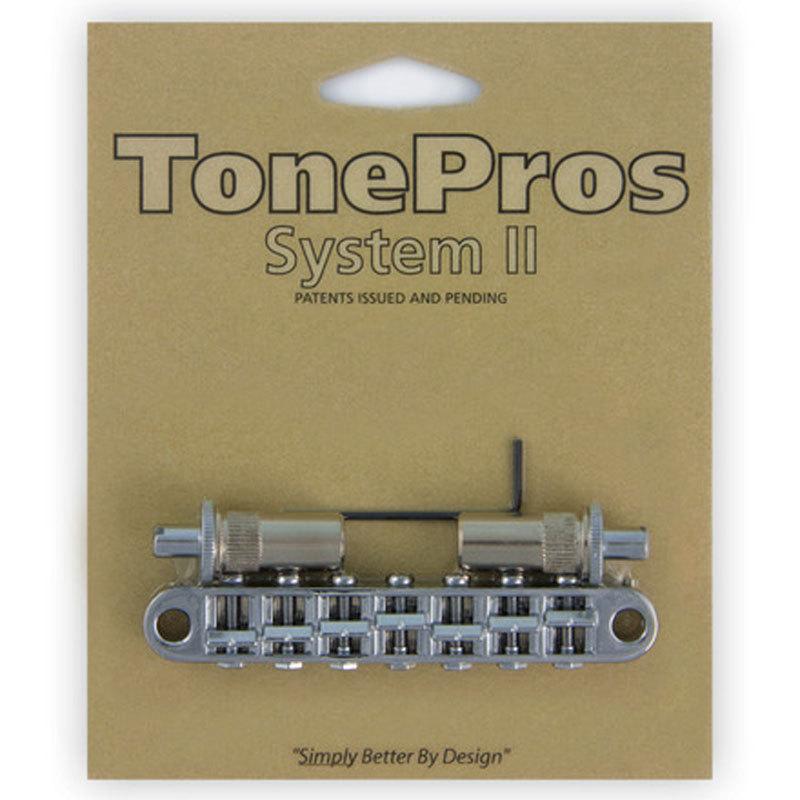 TonePros 7弦ギター用ブリッジ TP7-C クローム ラージポスト 7 String Metric Tuneomatic  large posts