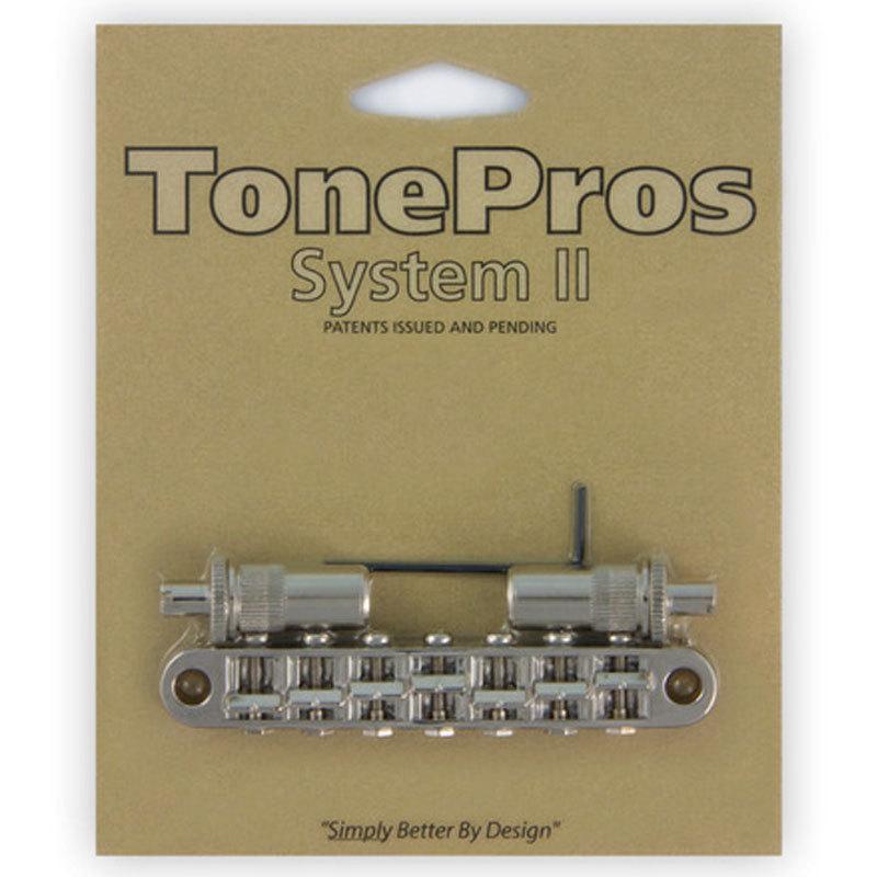 TonePros 7弦ギター用ブリッジ TP7-N ニッケル ラージポスト 7 String Metric Tuneomatic  large posts
