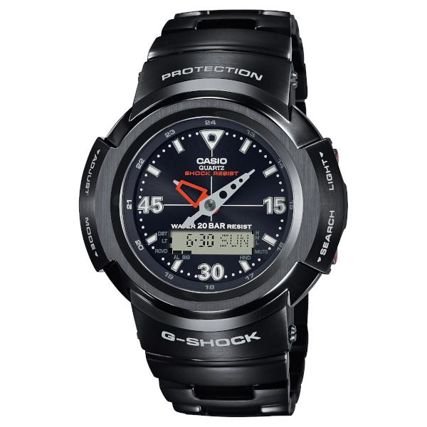 CASIO G-SHOCK AWM-500-1AJF フルメタル 電波ソーラー G-SHOCK AWM-500-1AJF 電波ソーラー フルメタル ブラック Gショック