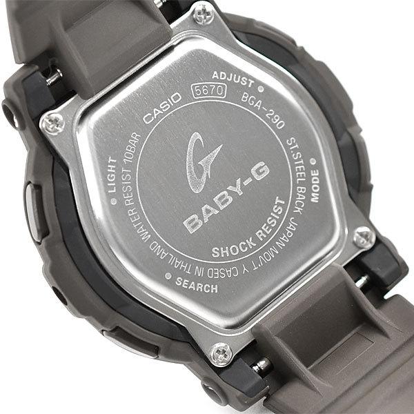 BABY-G BGA-290-5 アナデジ レディース 腕時計 ブラウン ベビーG ベイビージー 逆輸入海外モデル｜g-supply｜05