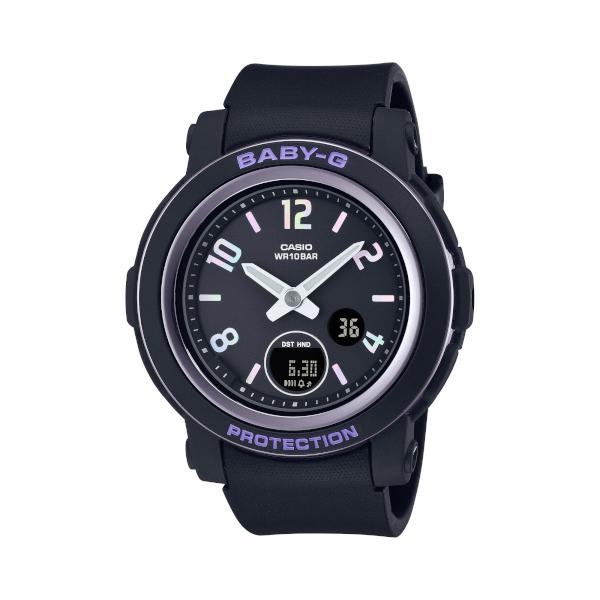 BABY-G BGA-290DR-1A アナデジ レディース 腕時計 ブラック ベビーG