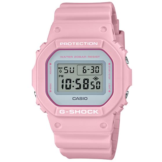G-SHOCK スクエアモデル DW5600 デジタル 腕時計 ピンク メンズ レディース ユニセックス DW-5600SC-4ER DW-5600SC-4｜g-supply