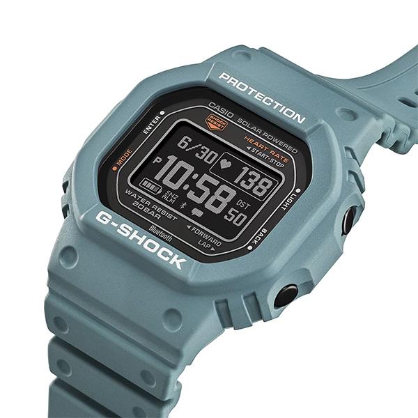 G-SHOCK DW-H5600-2JR 腕時計 メンズ ソーラー スマホ連動 ブルー Gショック ジーショック カシオ 国内正規品｜g-supply｜06