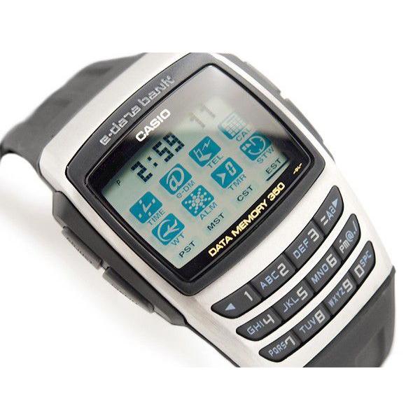 CASIO カシオ e-data bank データバンク ユニセックス腕時計 シルバー EDB-610-1 :EDB-610-1:G専門店G