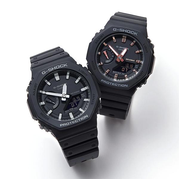 G-SHOCK ペアウォッチ GA-2100-1AJF GMA-S2100-1AJF 腕時計 メンズ レディース ブラック Gショック ジーショック CASIO カシオ 国内正規品 ペアボックス付き｜g-supply｜02