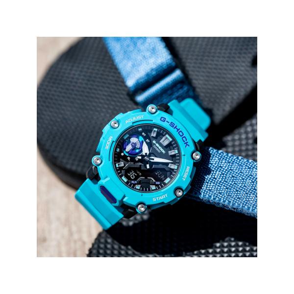 G-SHOCK GA-2200-2A メンズ 腕時計 アナデジ ブルー 海外モデル 新品 G