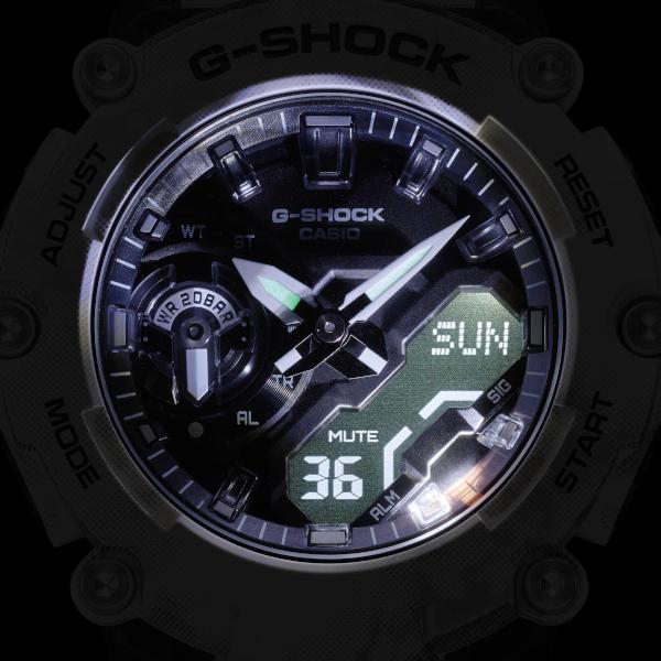 【新品未使用】G-SHOCK GA-2200GC-7ADR G-SHOCK GA-2200GC-7A アナデジ メンズ 腕時計 ホワイト カモフラ G