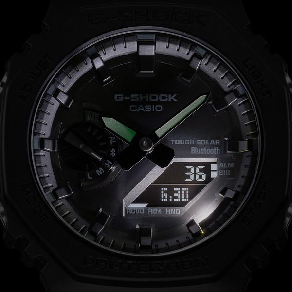 G-SHOCK GA-B2100-1A1JF タフソーラー スマホ連動 アナデジ メンズ 腕時計 オールブラック Gショック ジーショック 国内正規品｜g-supply｜08