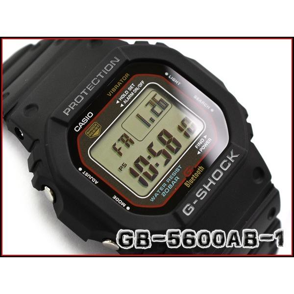 G-SHOCK Gショック ジーショック Bluetooth対応 スマホ モバイルリンク機能 カシオ CASIO デジタル 腕時計 ブラック