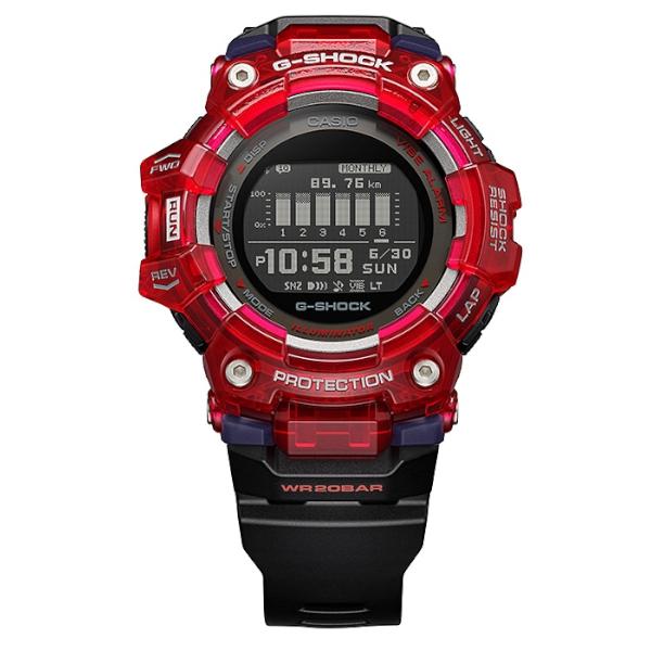 G-SHOCK GBD-100SM-4A1DR レッド G-SHOCK GBD-100SM-4A1 G-SQUAD スマホ連動 デジタル メンズ 腕時計