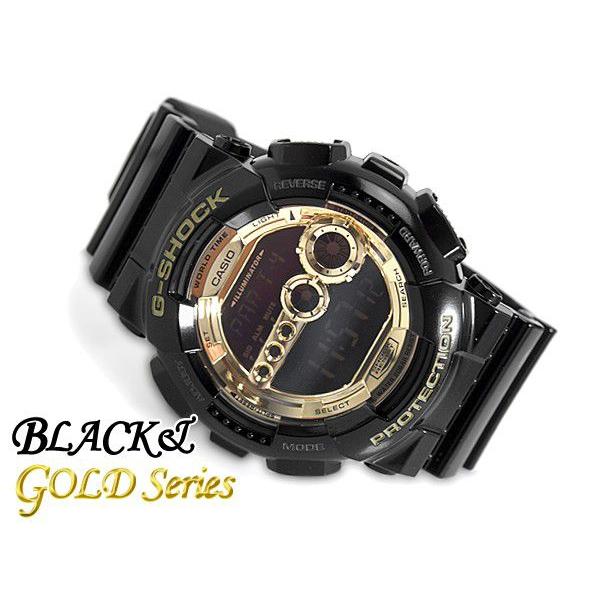 G-SHOCK ジーショック Gショック g-shock gショック Black×Gold Series 限定 GD-100GB-1 G-SHOCK Gショック｜g-supply｜02