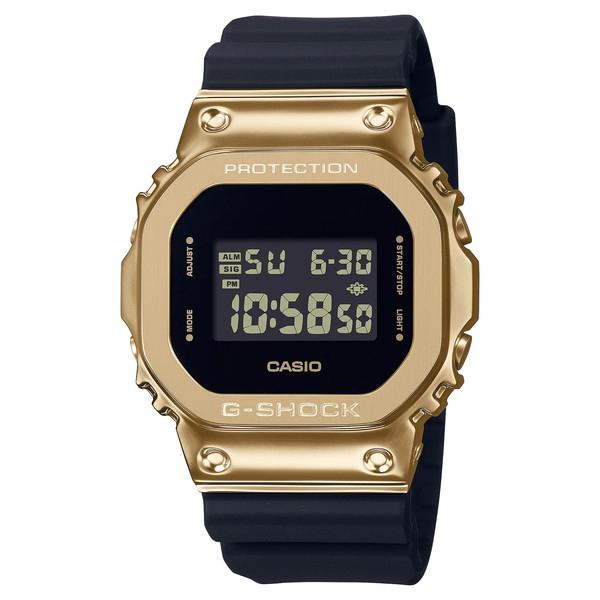 G-SHOCK GM-5600G-9JF メンズ腕時計 デジタル ブラック ゴールド G