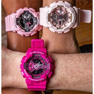 Casio G SHOCK S-Series Rose Pink GMA-S110MP – ELITE