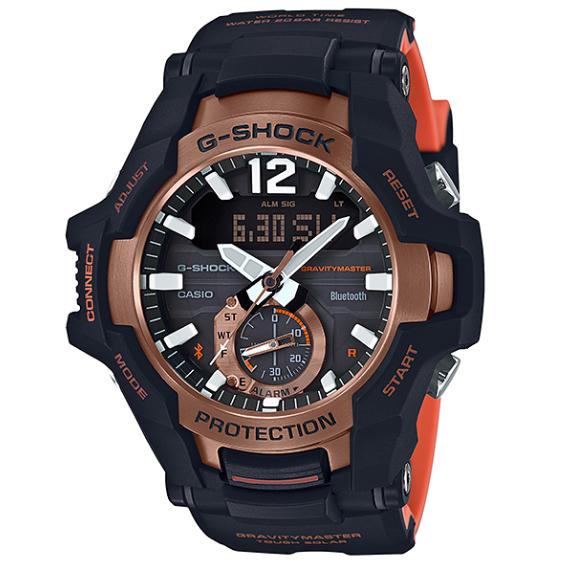 G-SHOCK グラビティマスター CASIO アナデジ 腕時計 ソーラー ブラック